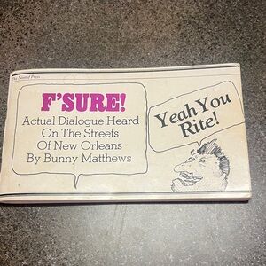 F'Sure! 1978 vintage Bunny Matthews Book